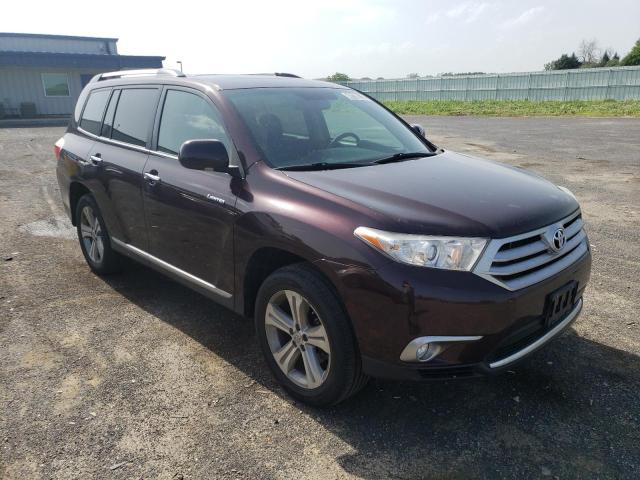 TOYOTA HIGHLANDER 2011 with VIN 5TDDK3EHXBS049198 - Photo from auction