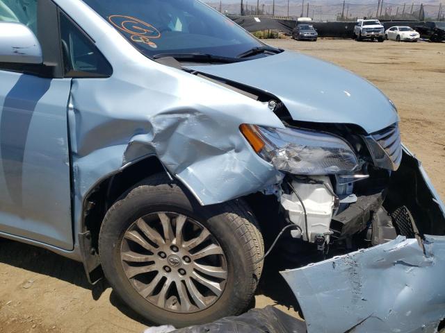 Photo 9 from auction – 2017 TOYOTA SIENNA XLE with VIN 5TDYZ3DC6HS847709