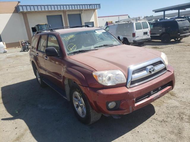 TOYOTA 4RUNNER SR 2006 with VIN JTEZU14R968041629 - Photo from auction