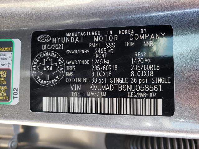 Photo 10 from auction – 2022 GENESIS GV70 BASE with VIN KMUMADTB9NU058561