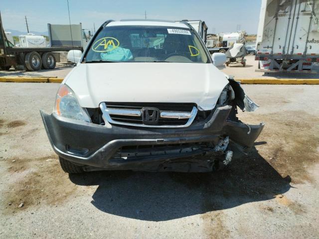 Photo 9 from auction – 2002 HONDA CR-V EX with VIN JHLRD78812C024763