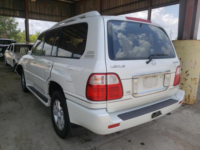Photo 3 from auction – 2003 LEXUS LX 470 with VIN JTJHT00W633535087