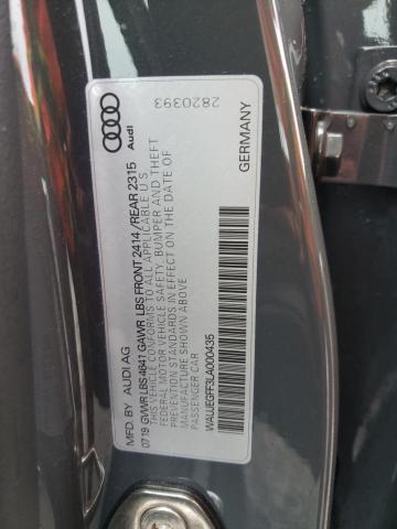 Photo 10 from auction – 2020 AUDI A3 S-LINE with VIN WAUJEGFF3LA000435