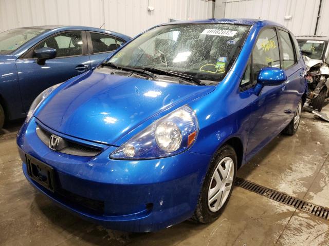 Photo 2 from auction – 2007 HONDA FIT with VIN JHMGD38437S051825