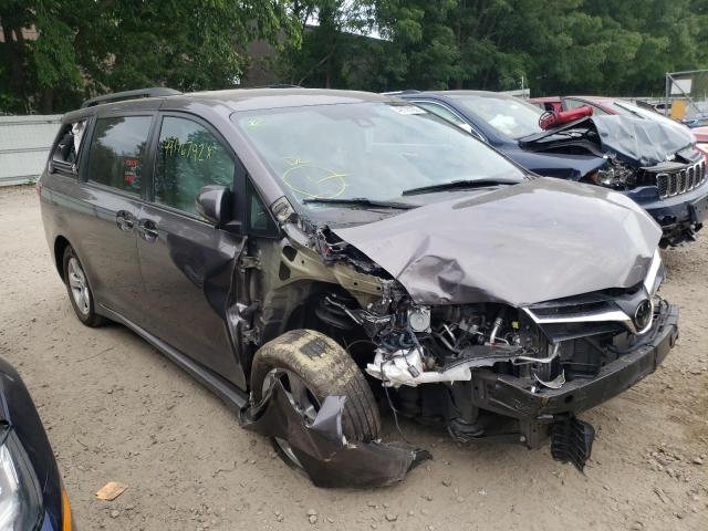 TOYOTA SIENNA LE 2020 with VIN 5TDKZ3DC4LS083583 - Photo from auction