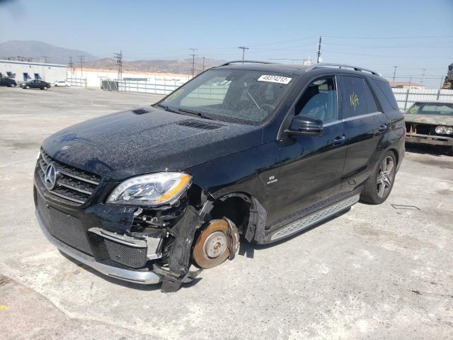 Photo 2 from auction – 2015 MERCEDES-BENZ ML 63 AMG with VIN 4JGDA7EB0FA586604