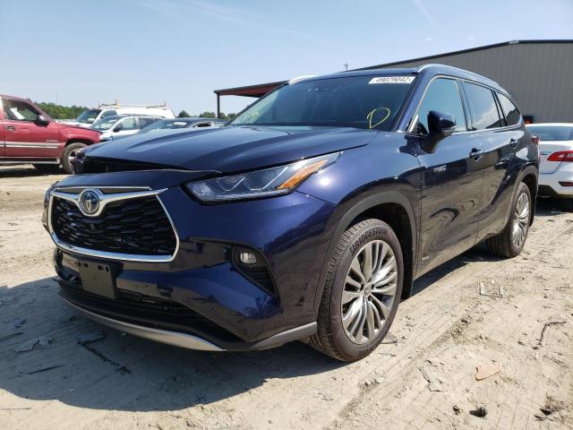 Photo 2 from auction – 2021 TOYOTA HIGHLANDER with VIN 5TDEBRCH3MS038668