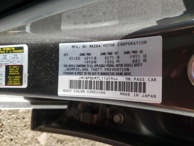 Photo 10 from auction – 2020 MAZDA 3 PREFERRE with VIN JM1BPBDM7L1165944