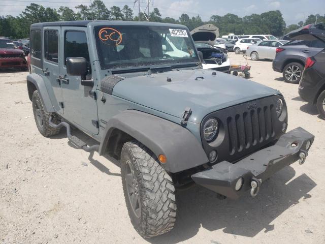 JEEP WRANGLER U 2014 with VIN 1C4BJWDG1EL244620 - Photo from auction
