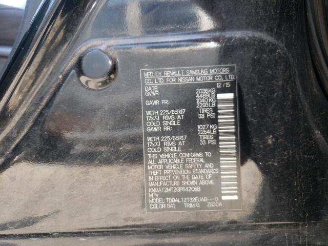 Photo 10 from auction – 2016 NISSAN ROGUE S with VIN KNMAT2MT2GP642068