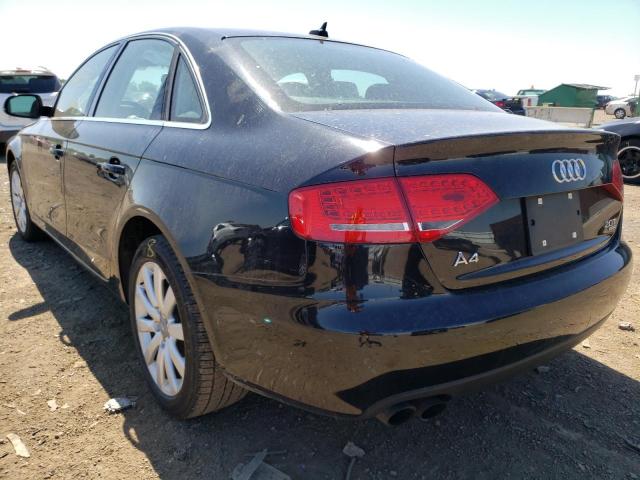 Photo 3 from auction – 2010 AUDI A4 PREMIUM with VIN WAUFFAFL7AN049939