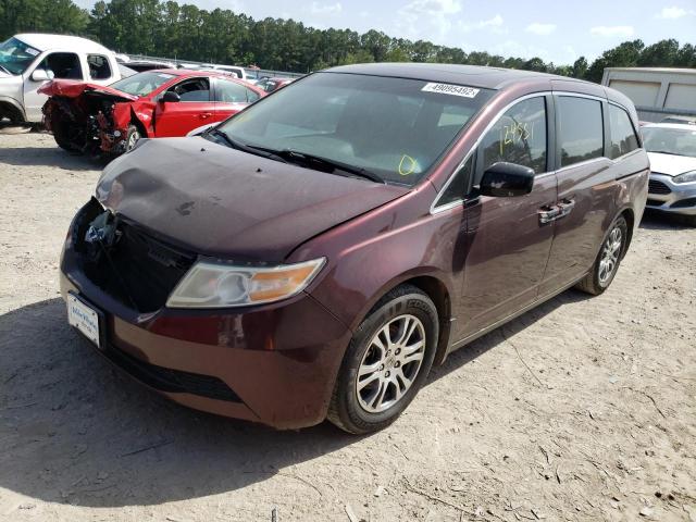 Photo 2 from auction – 2012 HONDA ODYSSEY EX with VIN 5FNRL5H67CB132909