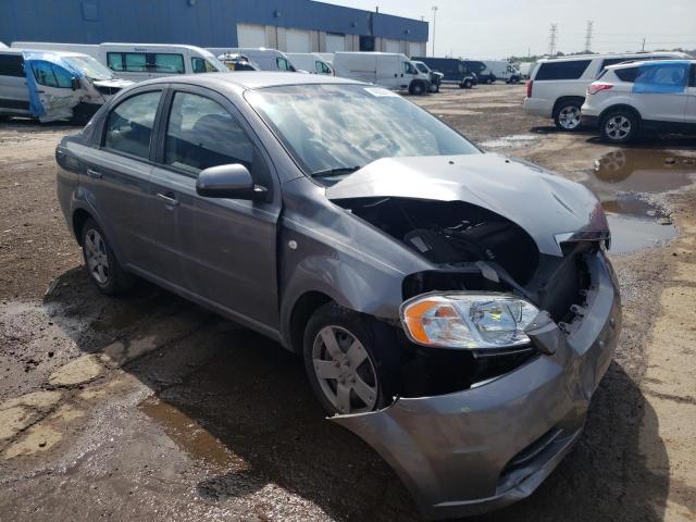 CHEVROLET AVEO BASE 2008 with VIN KL1TD56688B147894 - Photo from auction