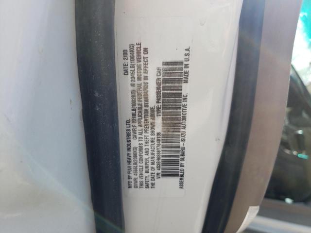 Photo 10 from auction – 2000 SUBARU LEGACY OUT with VIN 4S3BH6868Y7648136