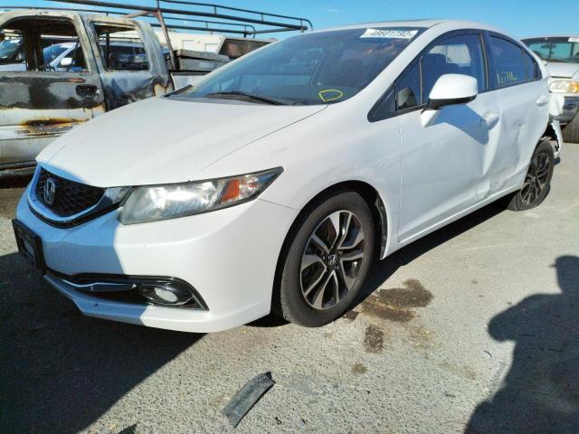 Photo 2 from auction – 2013 HONDA CIVIC EXL with VIN 19XFB2F9XDE285552