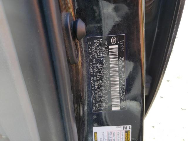 Photo 10 from auction – 2010 TOYOTA COROLLA BA with VIN JTDBU4EE4AJ061744