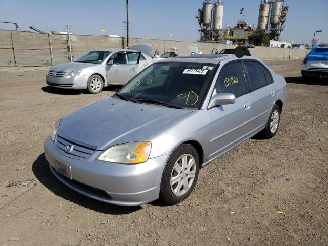 Photo 2 from auction – 2003 HONDA CIVIC EX with VIN 2HGES26703H611762