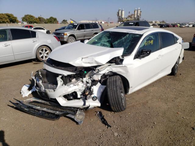 Photo 2 from auction – 2017 HONDA CIVIC EXL with VIN 2HGFC1F71HH655000