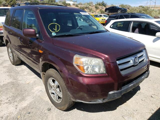 Photo 1 from auction – 2007 HONDA PILOT EX with VIN 2HKYF18467H529559