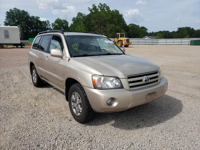 TOYOTA HIGHLANDER 2005 with VIN JTEDP21A250087595 - Photo from auction
