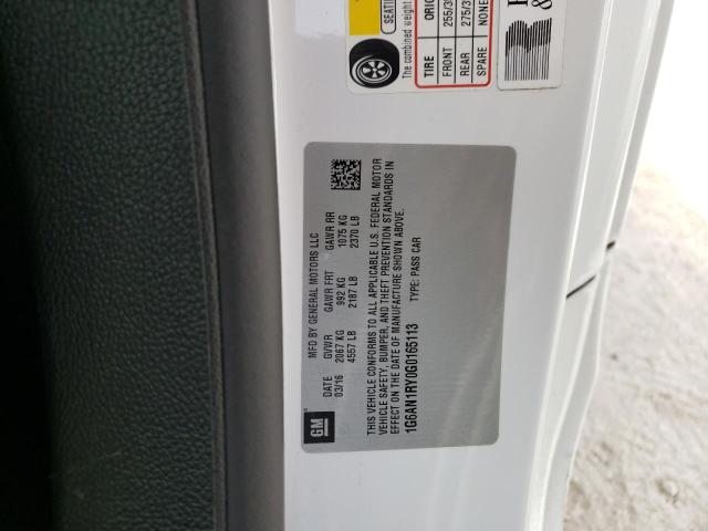 Photo 10 from auction – 2016 CADILLAC ATS-V with VIN 1G6AN1RY0G0165113