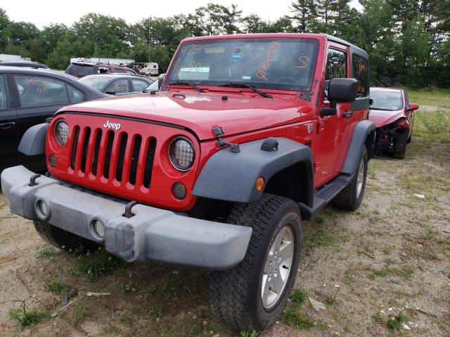 Photo 2 from auction – 2012 JEEP WRANGLER S with VIN 1C4AJWAG1CL184268