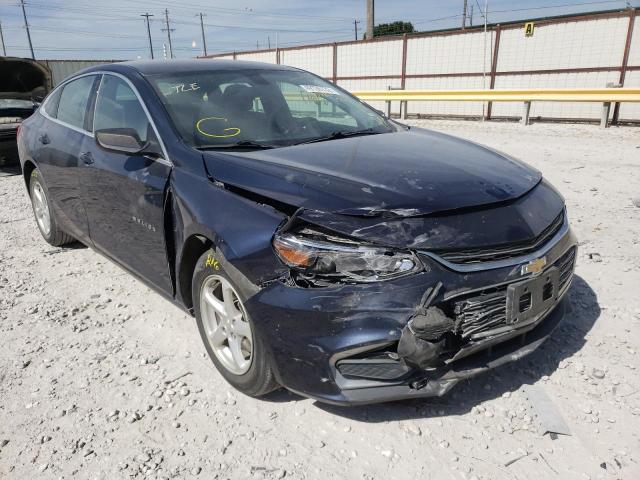 CHEVROLET MALIBU LS 2018 with VIN 1G1ZB5ST3JF177882 - Photo from auction