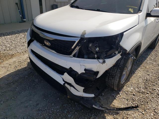 Photo 9 from auction – 2015 KIA SORENTO LX with VIN 5XYKT3A66FG601484