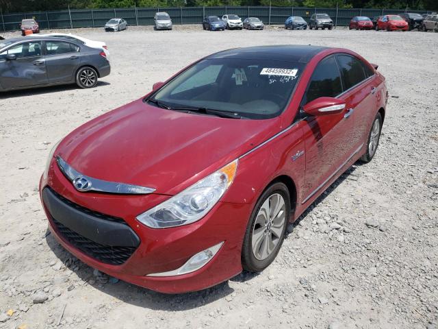 Photo 2 from auction – 2013 HYUNDAI SONATA HYB with VIN KMHEC4A42DA051159