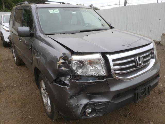 HONDA PILOT EXL 2013 with VIN 5FNYF4H68DB002586 - Photo from auction