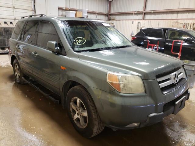 HONDA PILOT EXL 2007 with VIN 5FNYF28597B027271 - Photo from auction