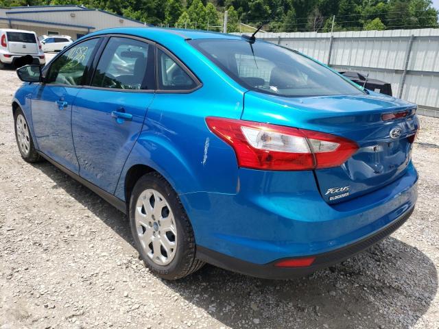 Photo 3 from auction – 2012 FORD FOCUS SE with VIN 1FAHP3F20CL299684
