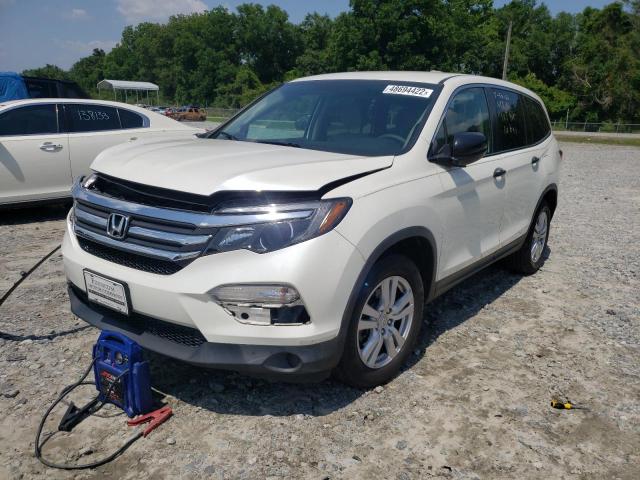 Photo 2 from auction – 2016 HONDA PILOT LX with VIN 5FNYF5H16GB053485