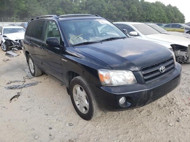 TOYOTA HIGHLANDER 2005 with VIN JTEDP21A650045091 - Photo from auction