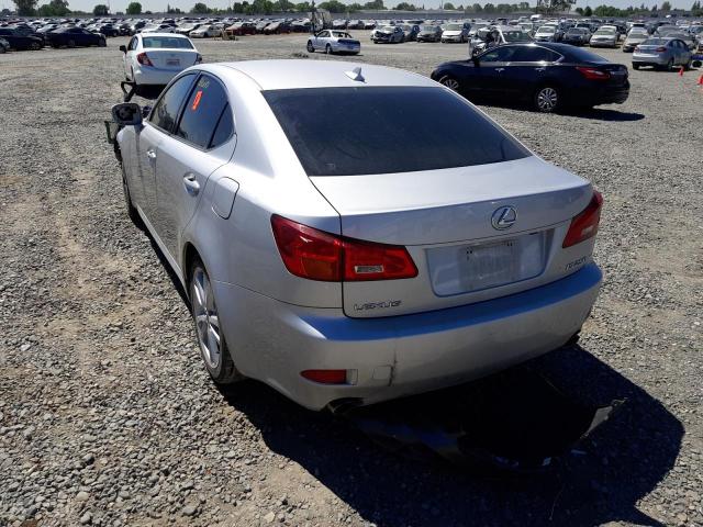 Photo 3 from auction – 2007 LEXUS IS 250 with VIN JTHBK262472026492