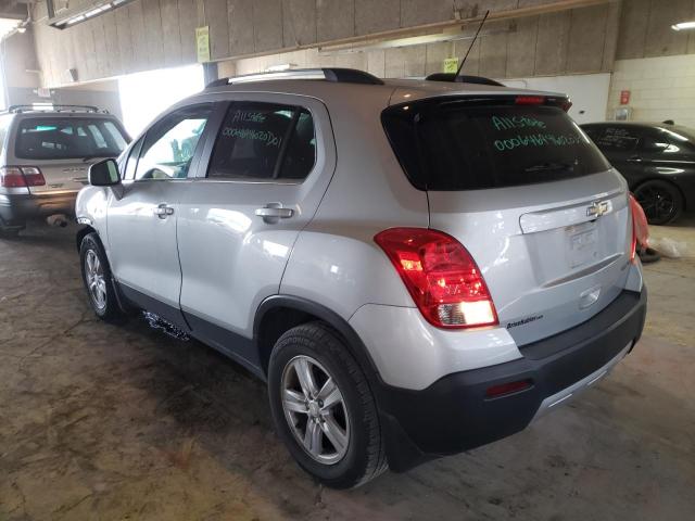 Photo 3 from auction – 2016 CHEVROLET TRAX 1LT with VIN 3GNCJLSB3GL261413