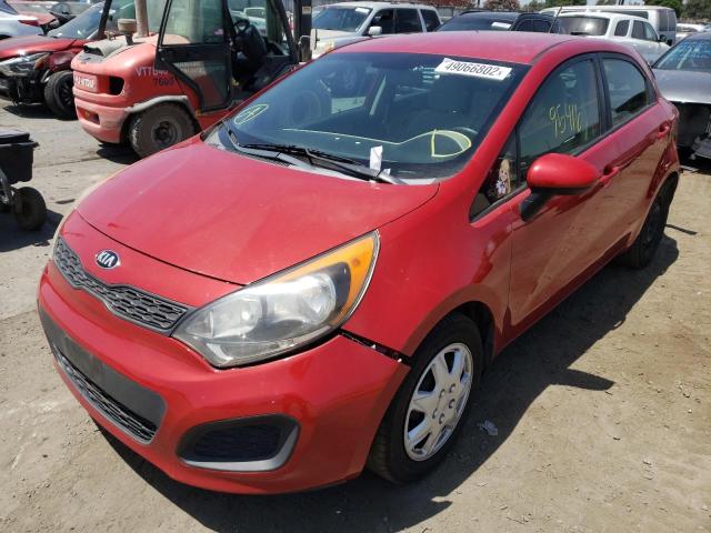 Photo 2 from auction – 2013 KIA RIO LX with VIN KNADM5A31D6308774