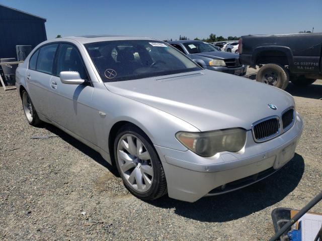 BMW 745 LI 2004 with VIN WBAGN63414DS48528 - Photo from auction