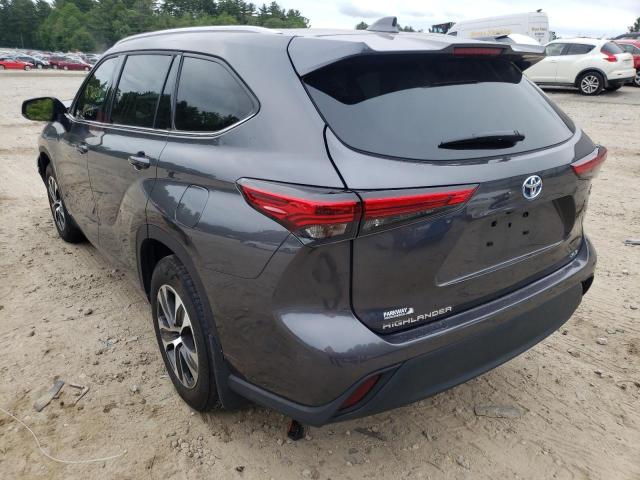 Photo 3 from auction – 2022 TOYOTA HIGHLANDER with VIN 5TDGBRCH6NS538754