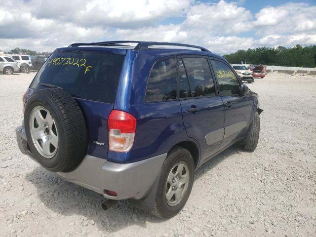 Photo 4 from auction – 2003 TOYOTA RAV4 with VIN JTEHH20V930204332
