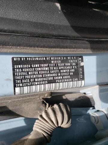 Photo 10 from auction – 2014 VOLKSWAGEN BEETLE with VIN 3VWJX7AT1EM625025