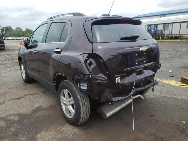 Photo 3 from auction – 2020 CHEVROLET TRAX 1LT with VIN KL7CJPSB0LB353054