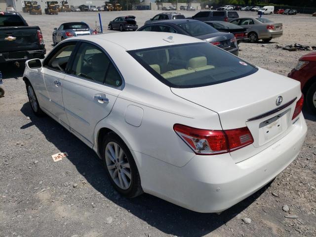 Photo 3 from auction – 2011 LEXUS ES 350 with VIN JTHBK1EG8B2419220
