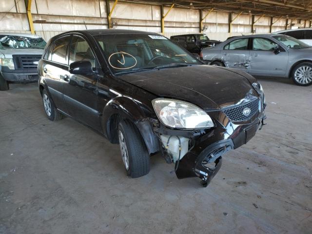 KIA RIO 5 SX 2009 with VIN KNADE243096438947 - Photo from auction