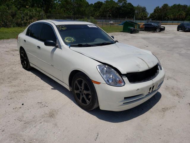 INFINITI G35 2003 with VIN JNKCV51E63M003857 - Photo from auction