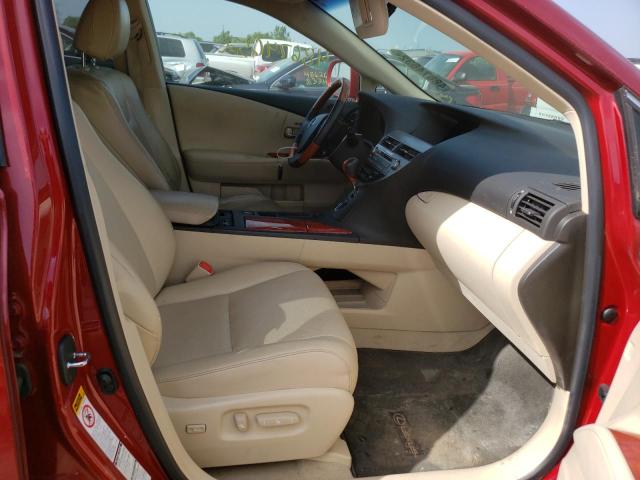 Photo 5 from auction – 2010 LEXUS RX 350 with VIN 2T2BK1BAXAC071837