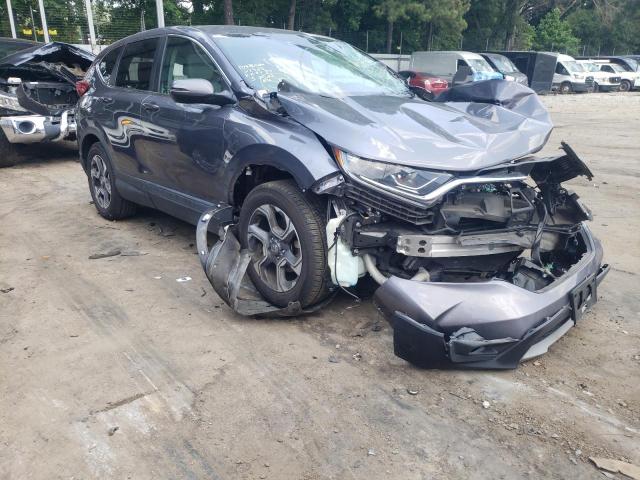 HONDA CR-V EX 2017 with VIN 7FARW1H52HE045681 - Photo from auction