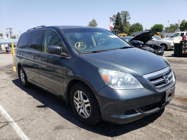 HONDA ODYSSEY EX 2006 with VIN 5FNRL38786B016684 - Photo from auction