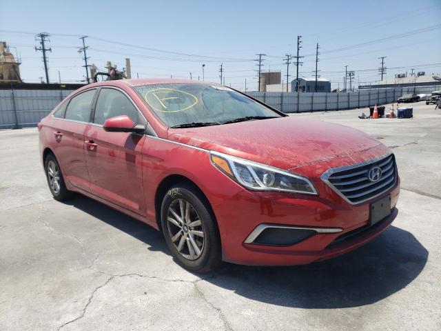 HYUNDAI SONATA SE 2017 with VIN 5NPE24AF7HH460118 - Photo from auction
