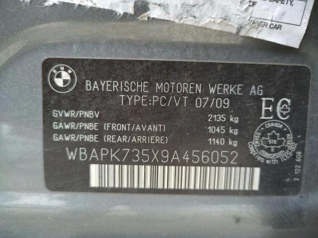 Photo 10 from auction – 2009 BMW 328 XI with VIN WBAPK735X9A456052
